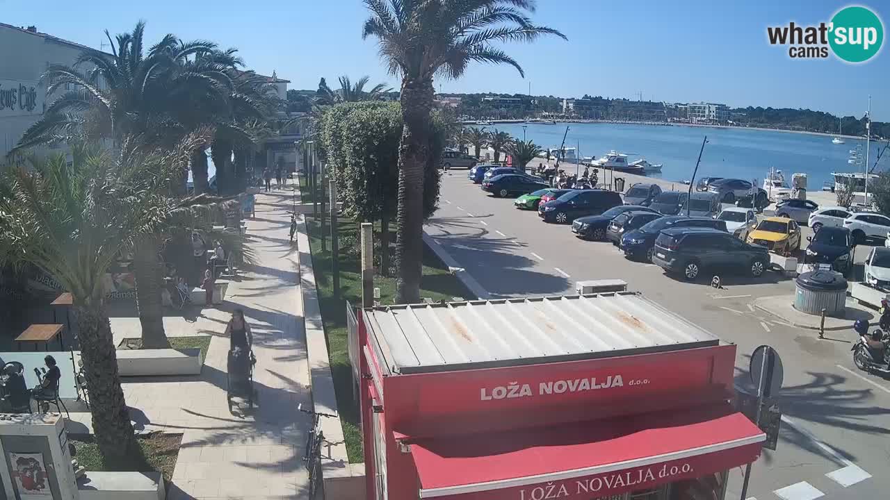 Live cam Novalja – Obala Petra Krešimira IV