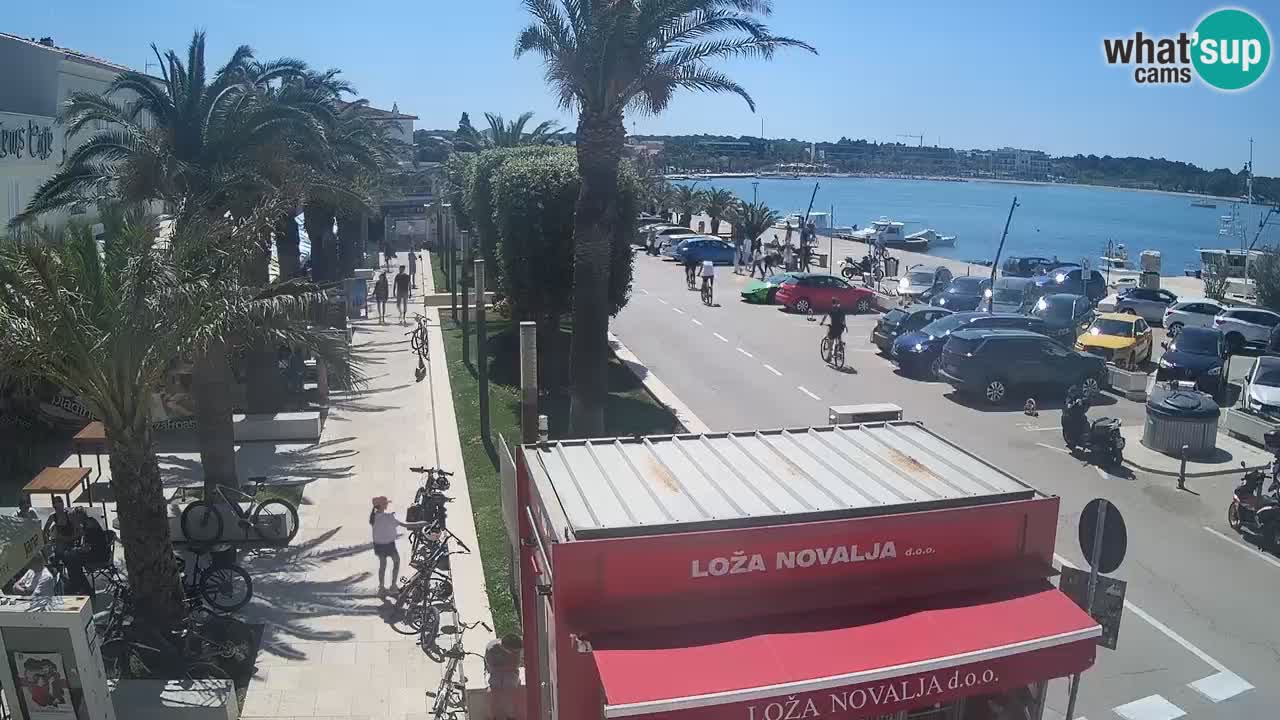 Live cam Novalja – Obala Petra Krešimira IV