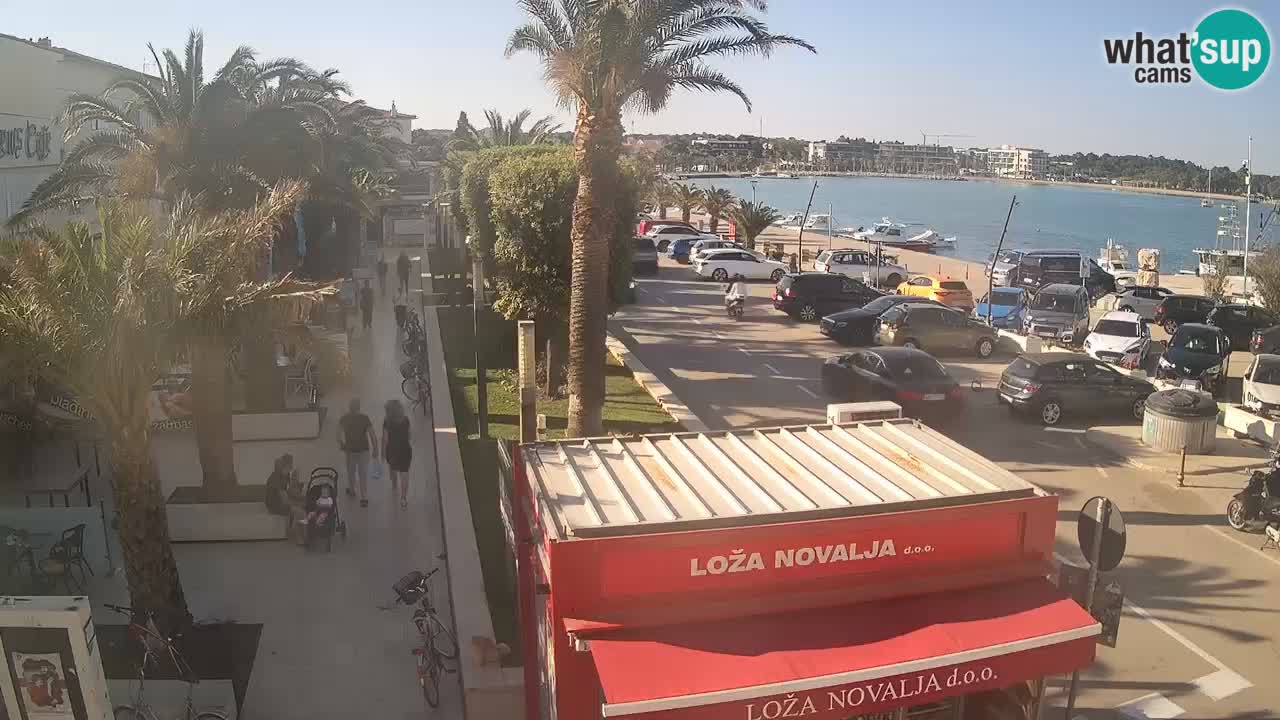 Webcam Novalja – Obala Petra Krešimira IV