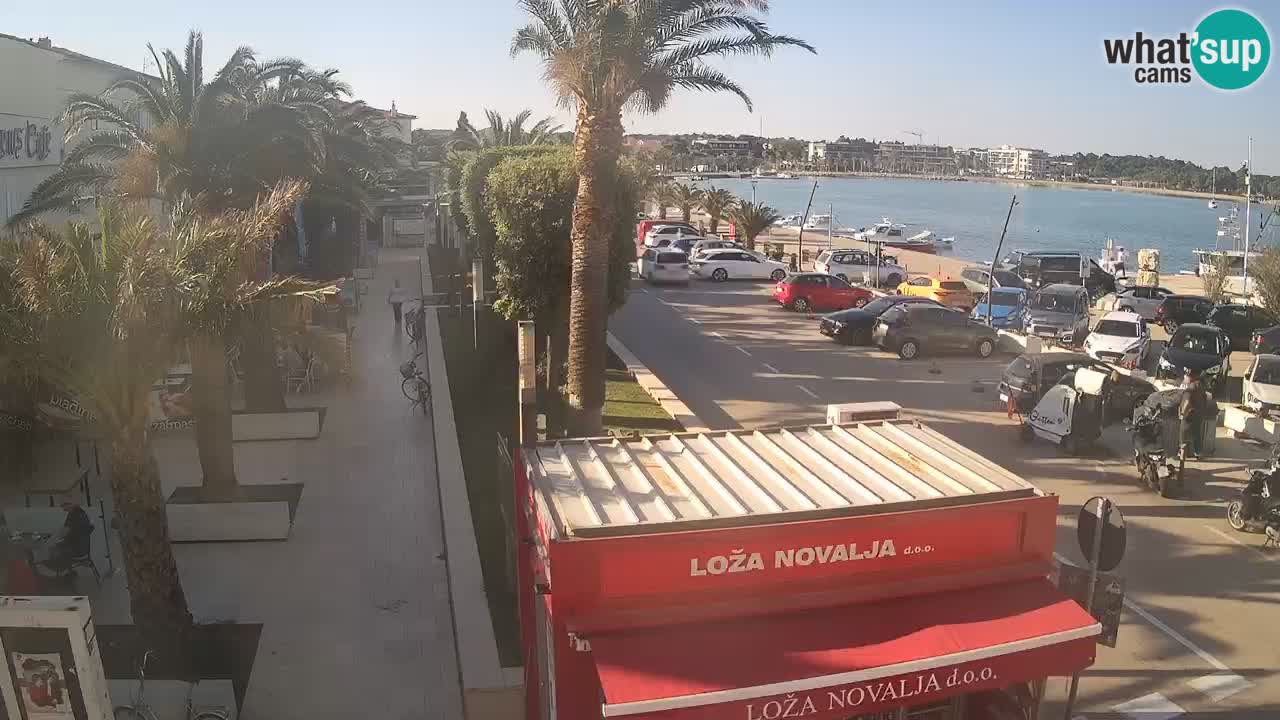 Live cam Novalja – Obala Petra Krešimira IV