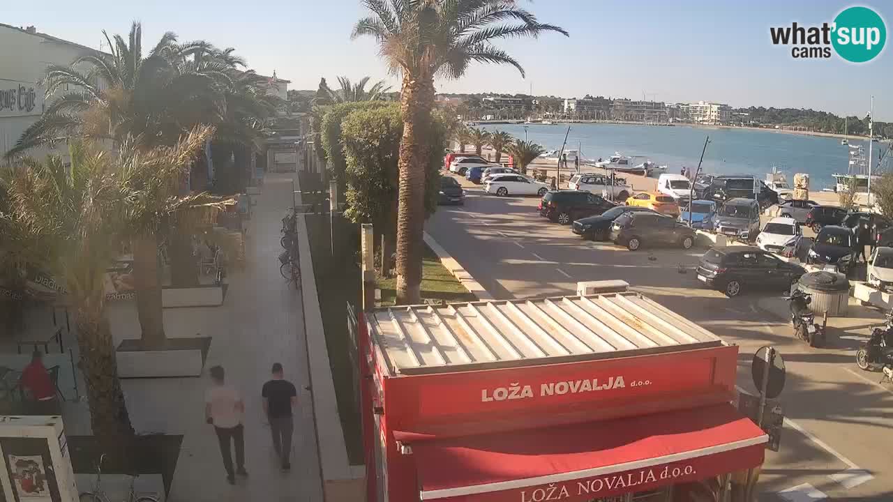 Live cam Novalja – Obala Petra Krešimira IV