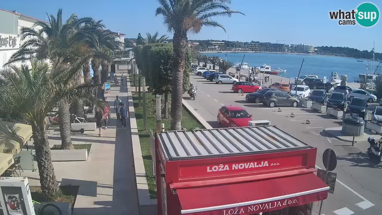 Webcam Novalja – Obala Petra Krešimira IV
