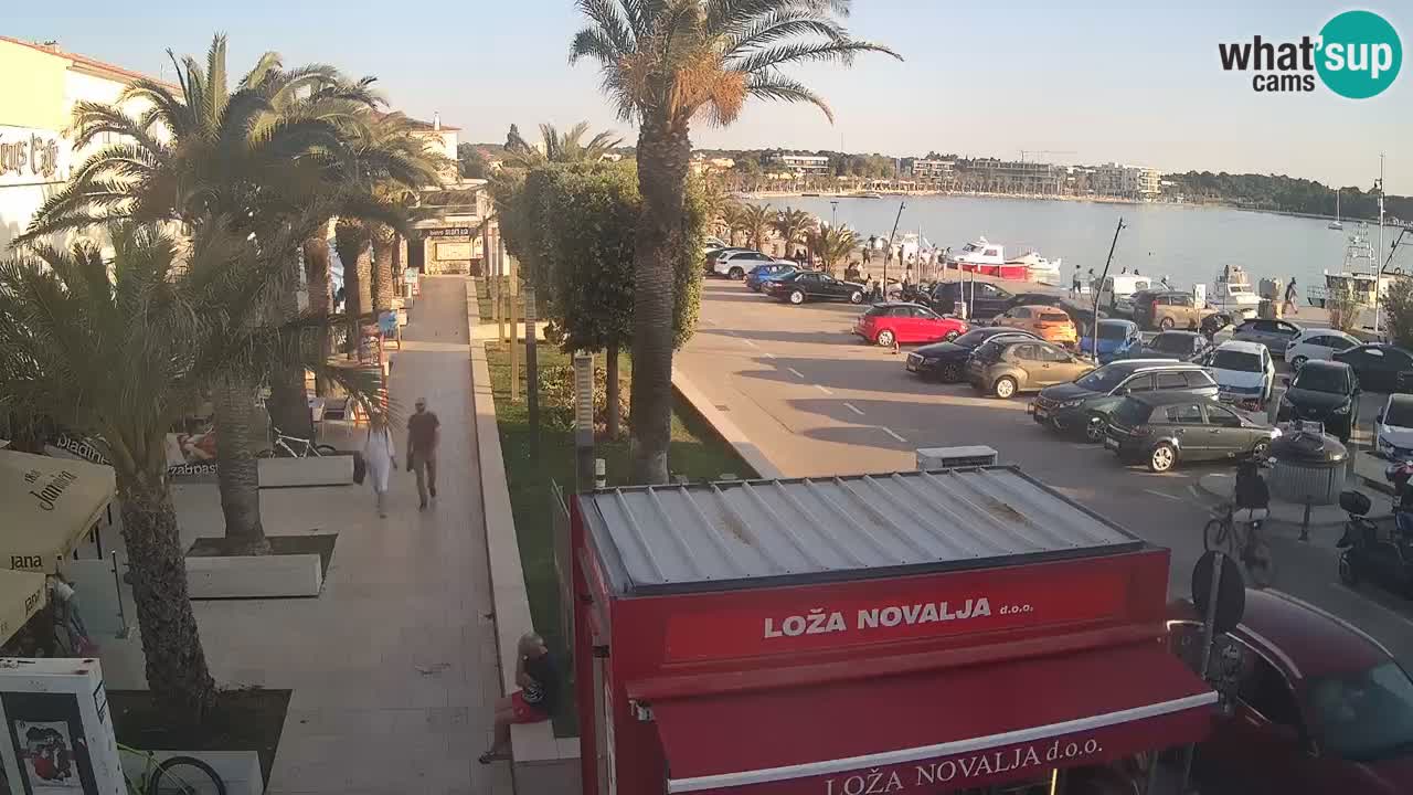 Live cam Novalja – Obala Petra Krešimira IV