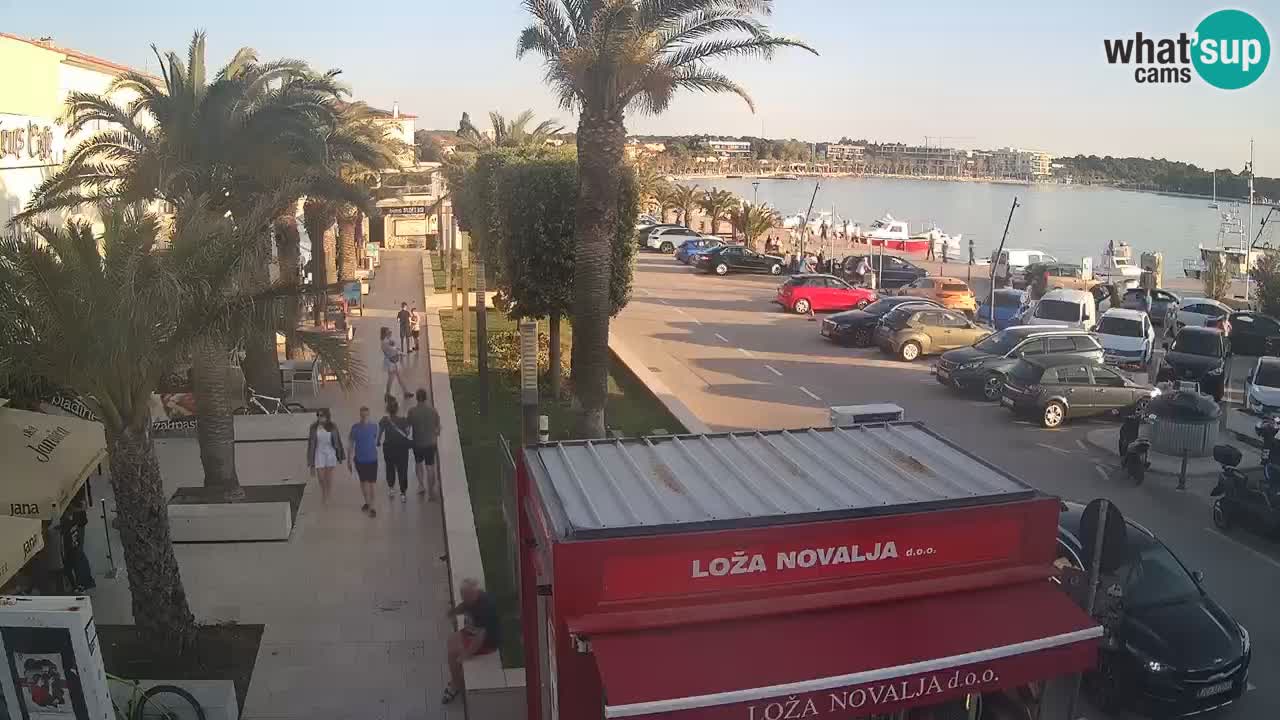 Live cam Novalja – Obala Petra Krešimira IV