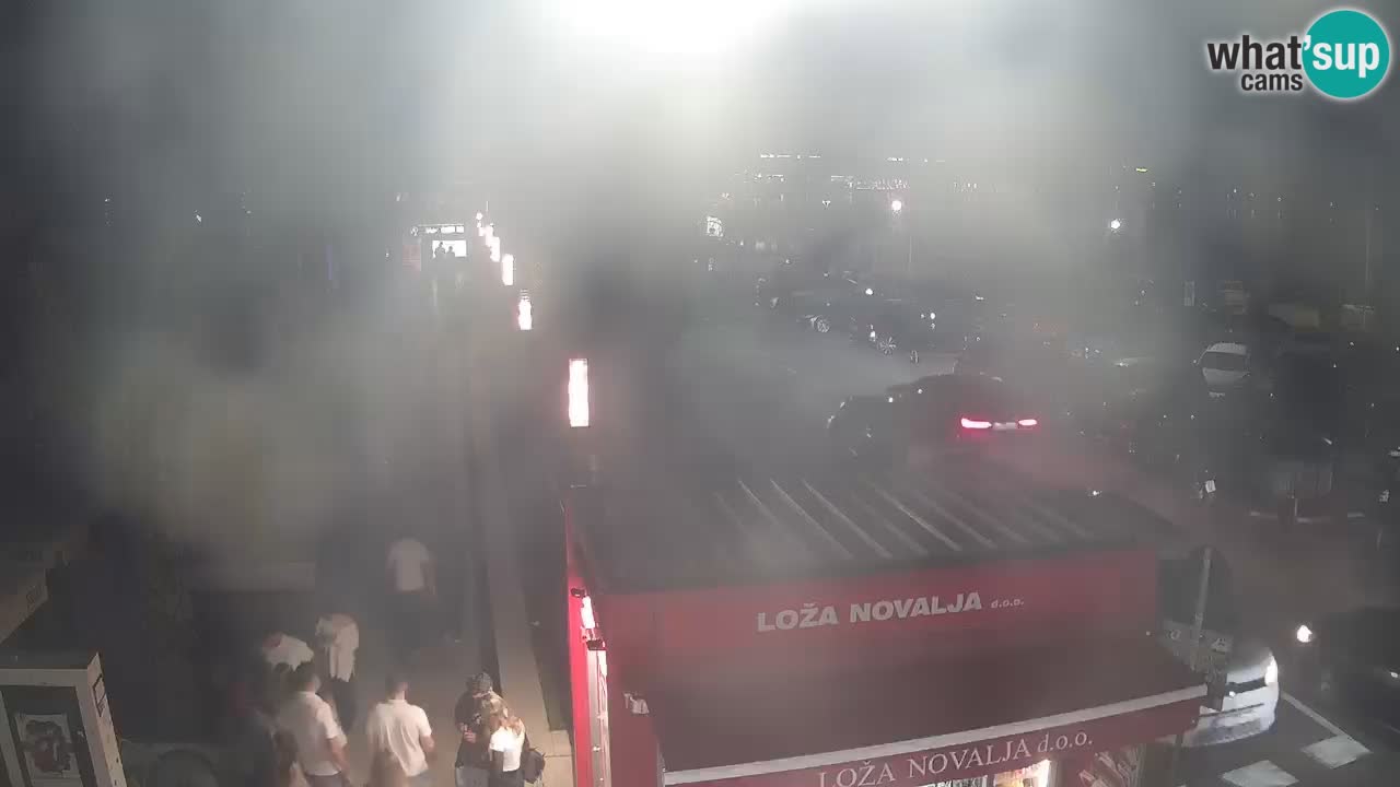 Webcam Novalja – Obala Petra Krešimira IV