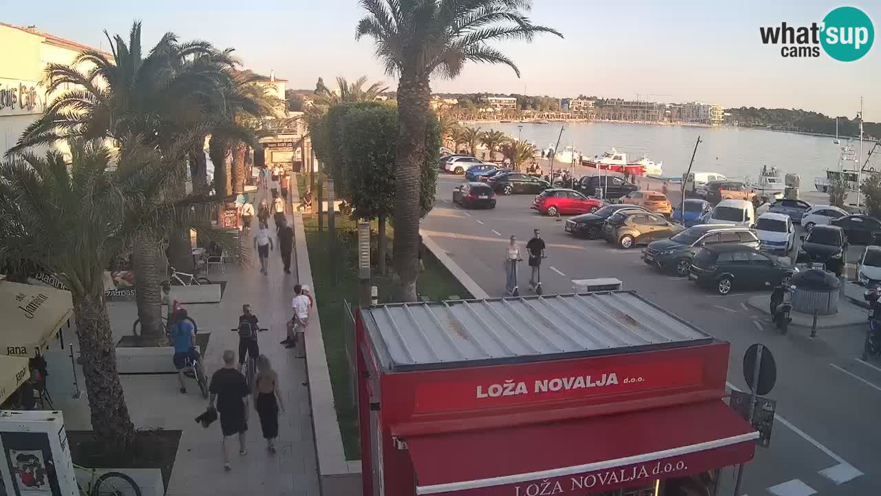 Live cam Novalja – Obala Petra Krešimira IV
