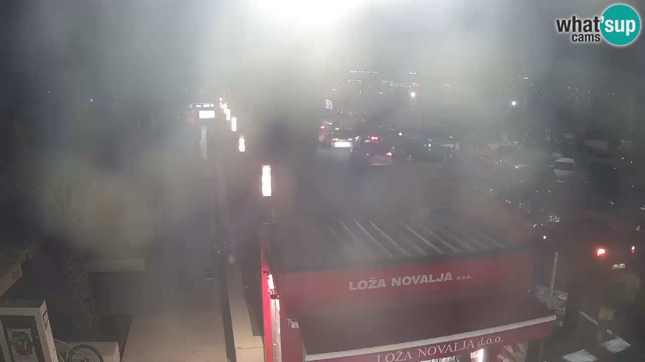 Live cam Novalja – Obala Petra Krešimira IV