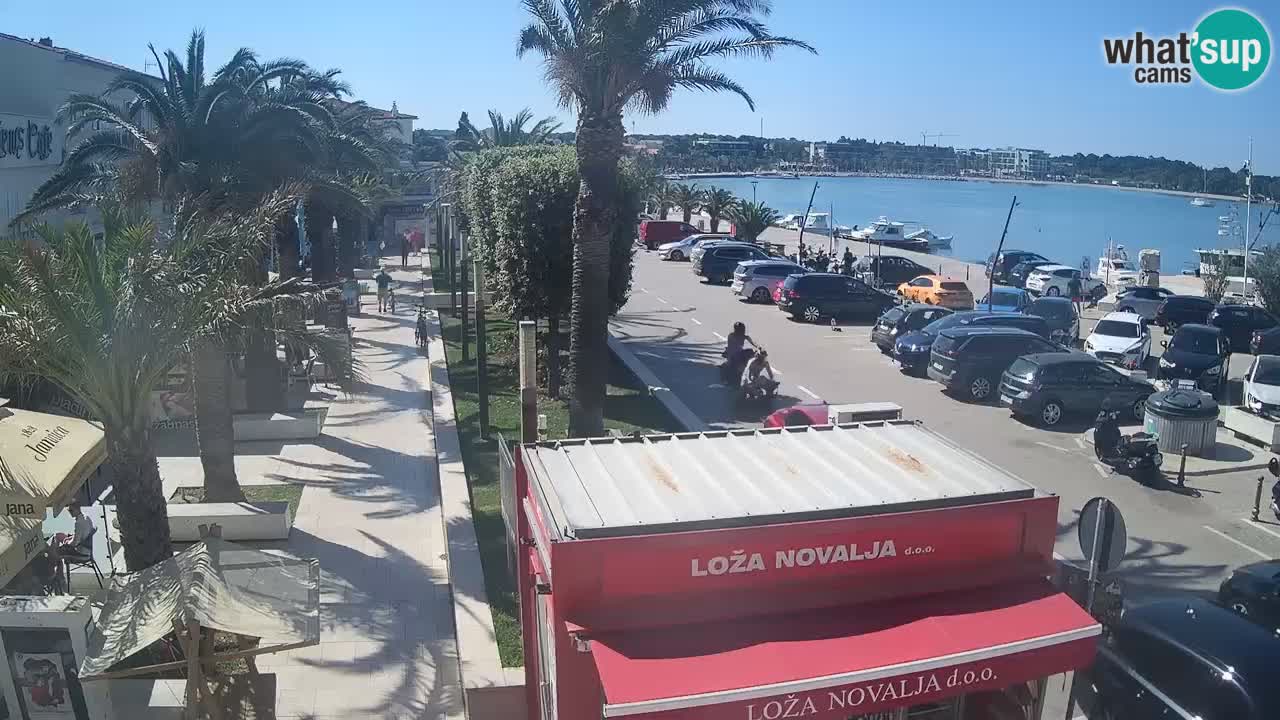 Live cam Novalja – Obala Petra Krešimira IV