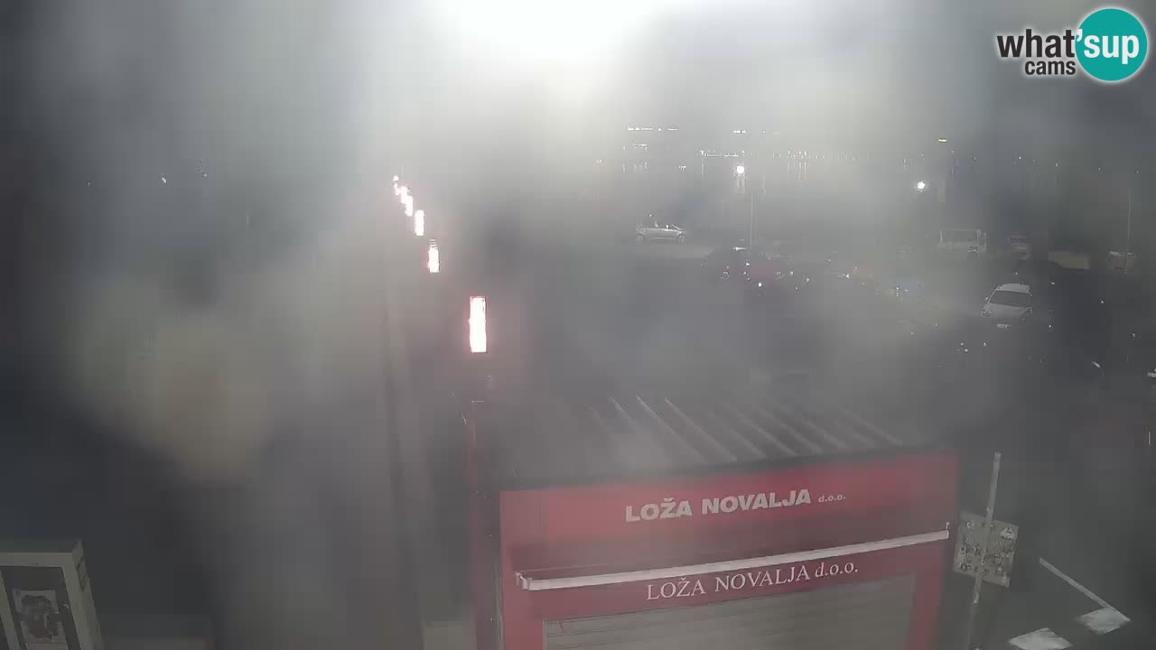 Webcam Novalja – Obala Petra Krešimira IV
