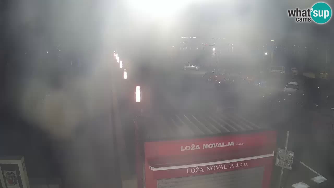 Live cam Novalja – Obala Petra Krešimira IV