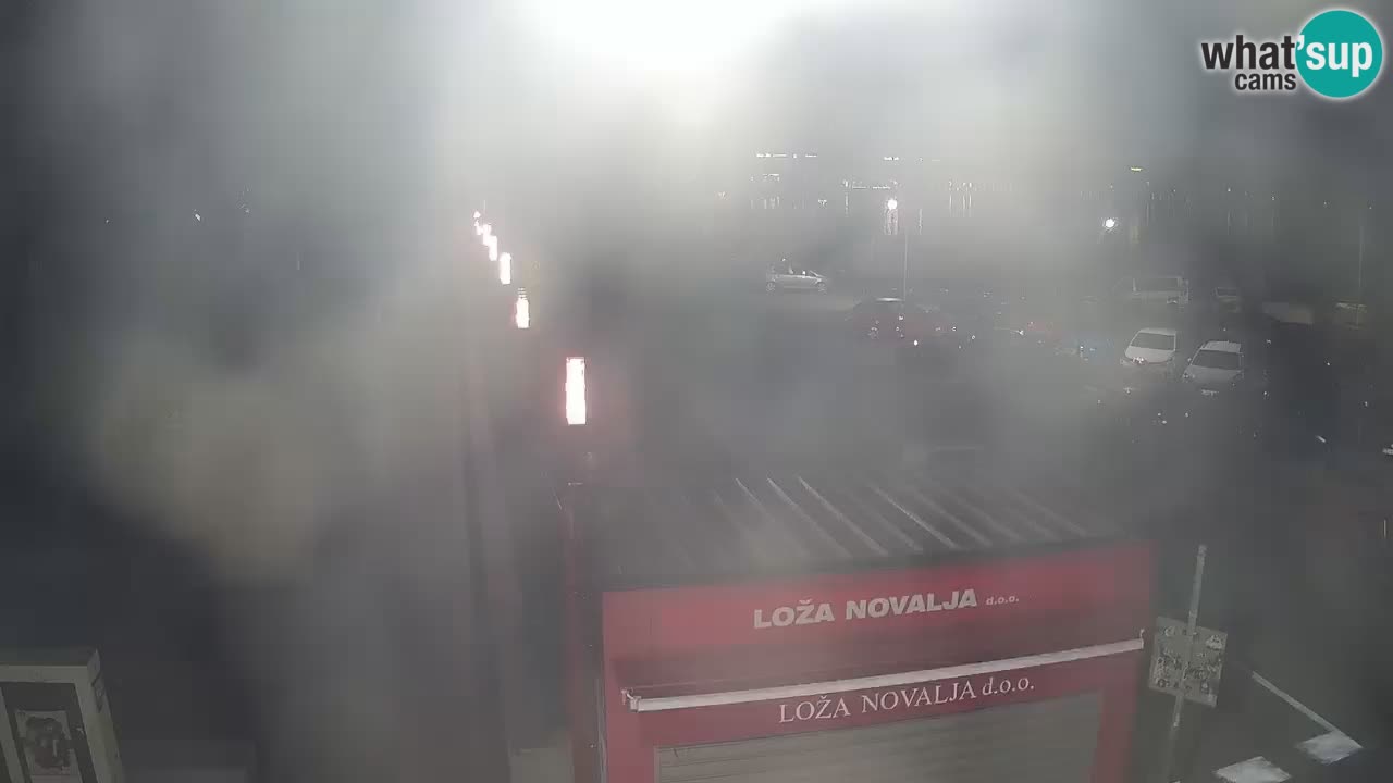 Live cam Novalja – Obala Petra Krešimira IV
