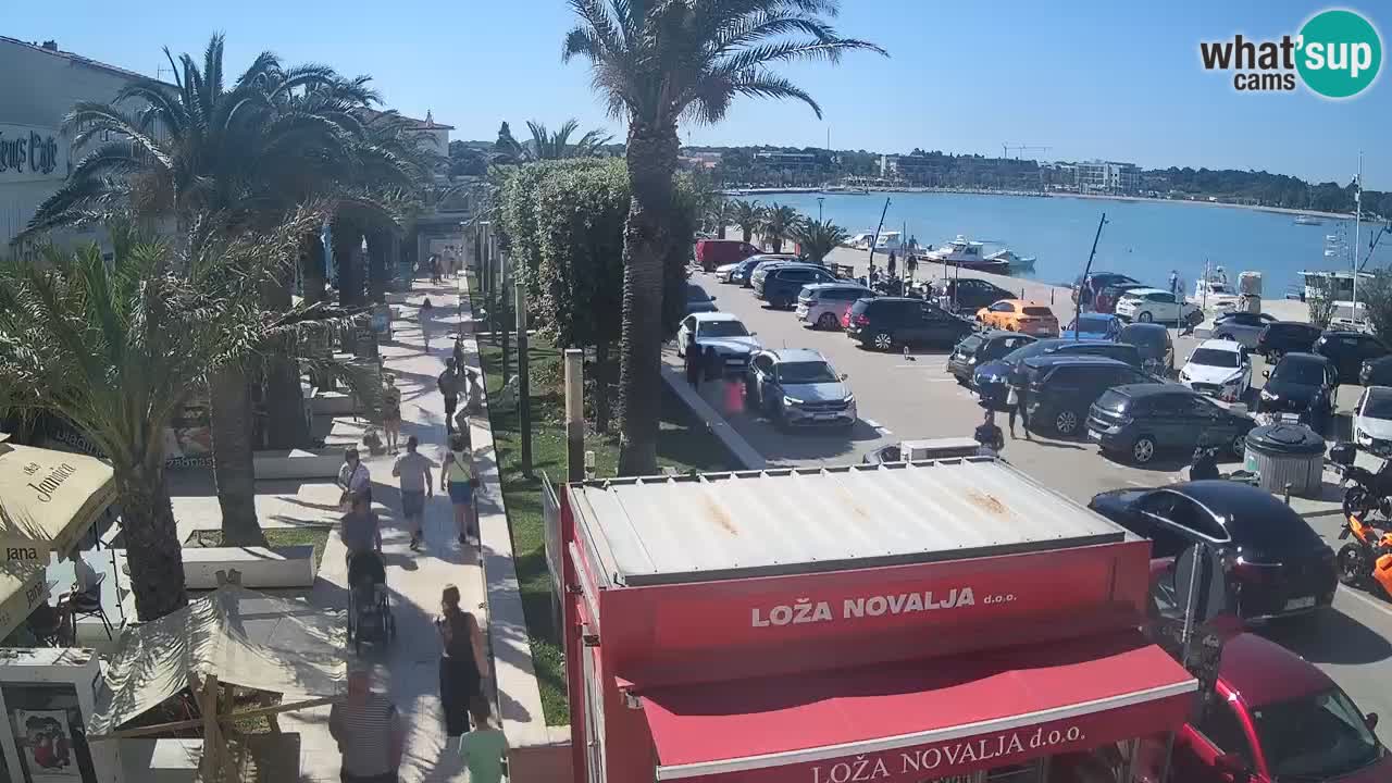 Webcam Novalja – Obala Petra Krešimira IV