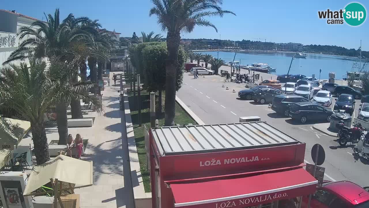 Live cam Novalja – Obala Petra Krešimira IV