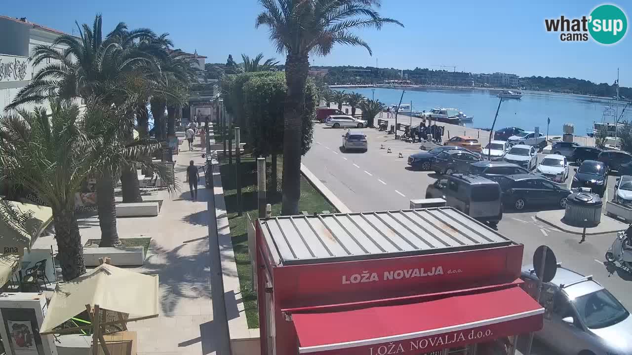 Live cam Novalja – Obala Petra Krešimira IV