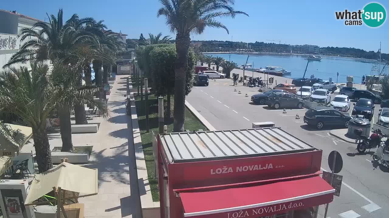 Webcam Novalja – Obala Petra Krešimira IV