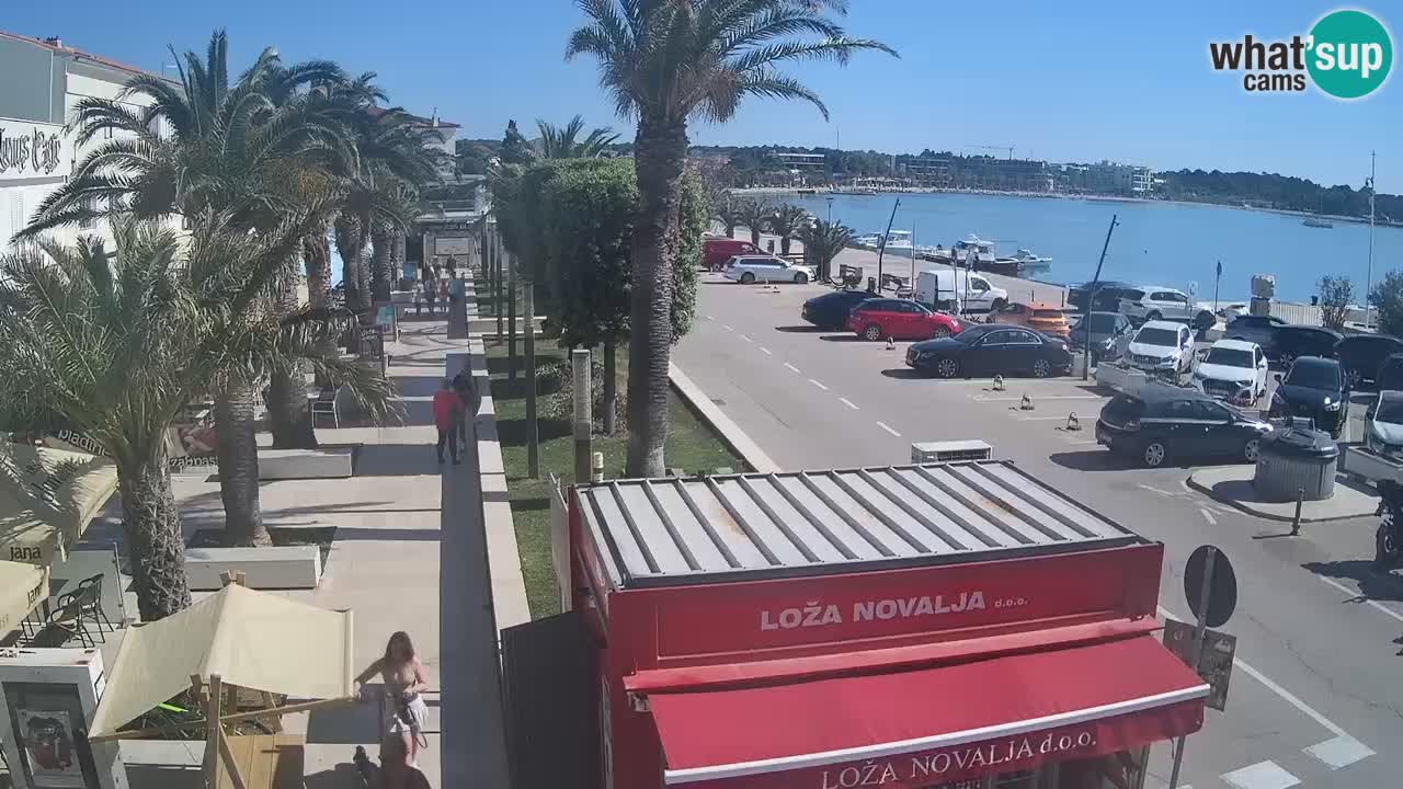 Live cam Novalja – Obala Petra Krešimira IV