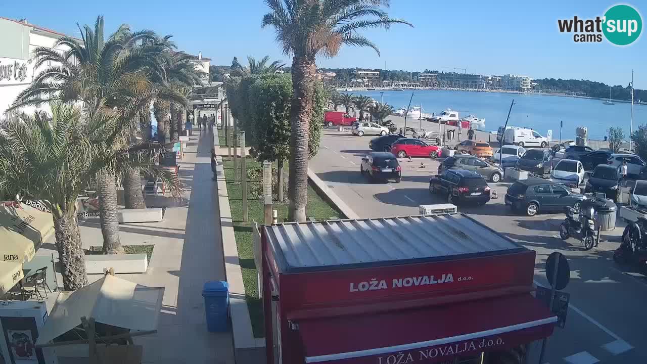 Live cam Novalja – Obala Petra Krešimira IV