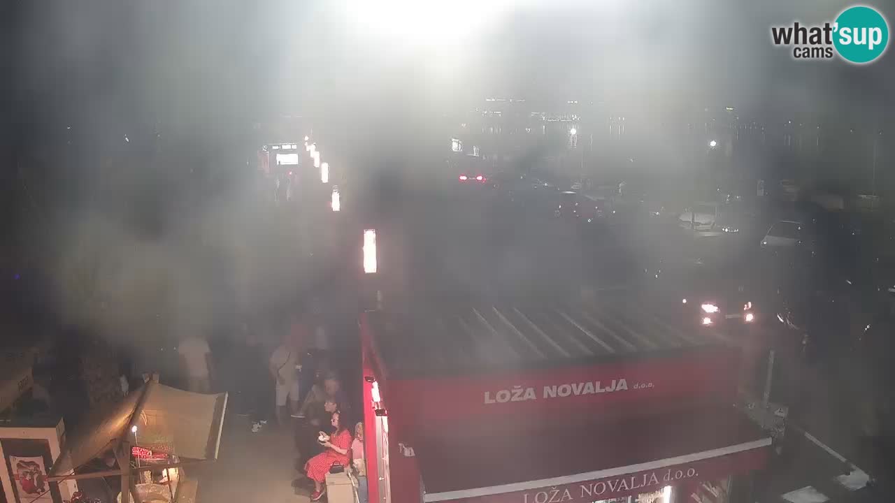 Webcam Novalja – Obala Petra Krešimira IV