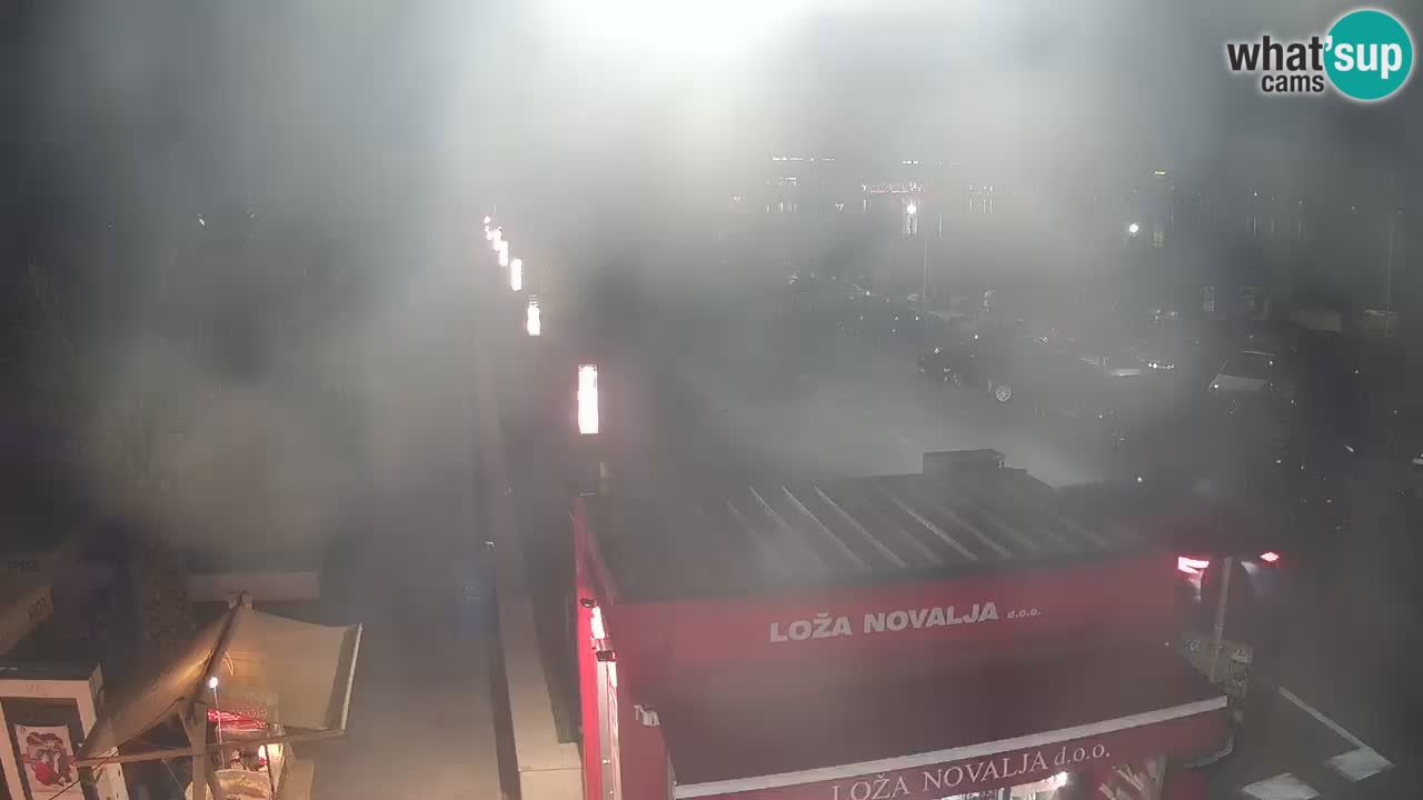 Webcam Novalja – Obala Petra Krešimira IV