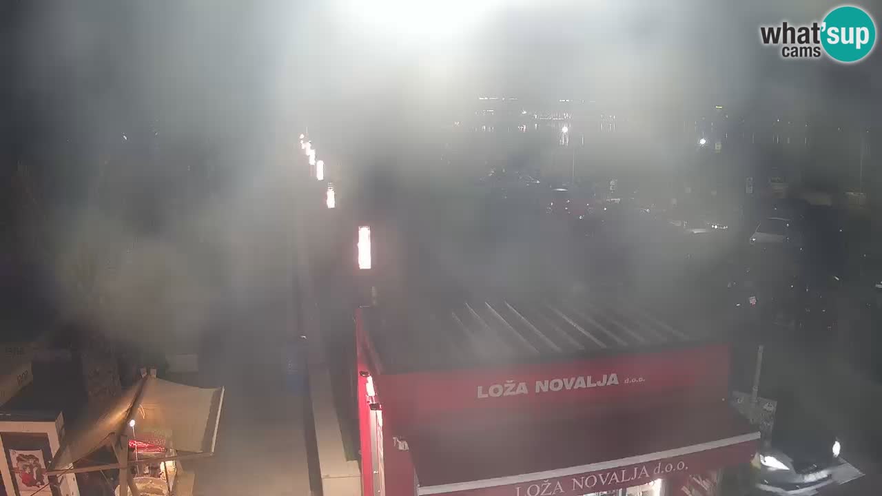 Webcam Novalja – Obala Petra Krešimira IV