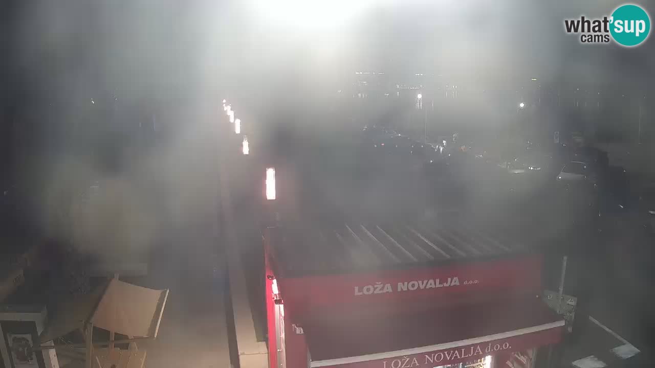 Webcam Novalja – Obala Petra Krešimira IV