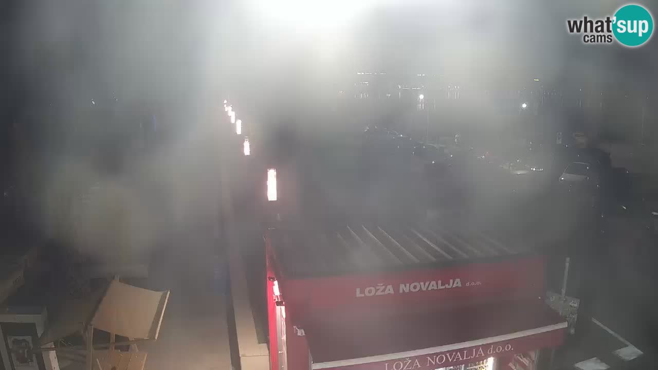 Webcam Novalja – Obala Petra Krešimira IV