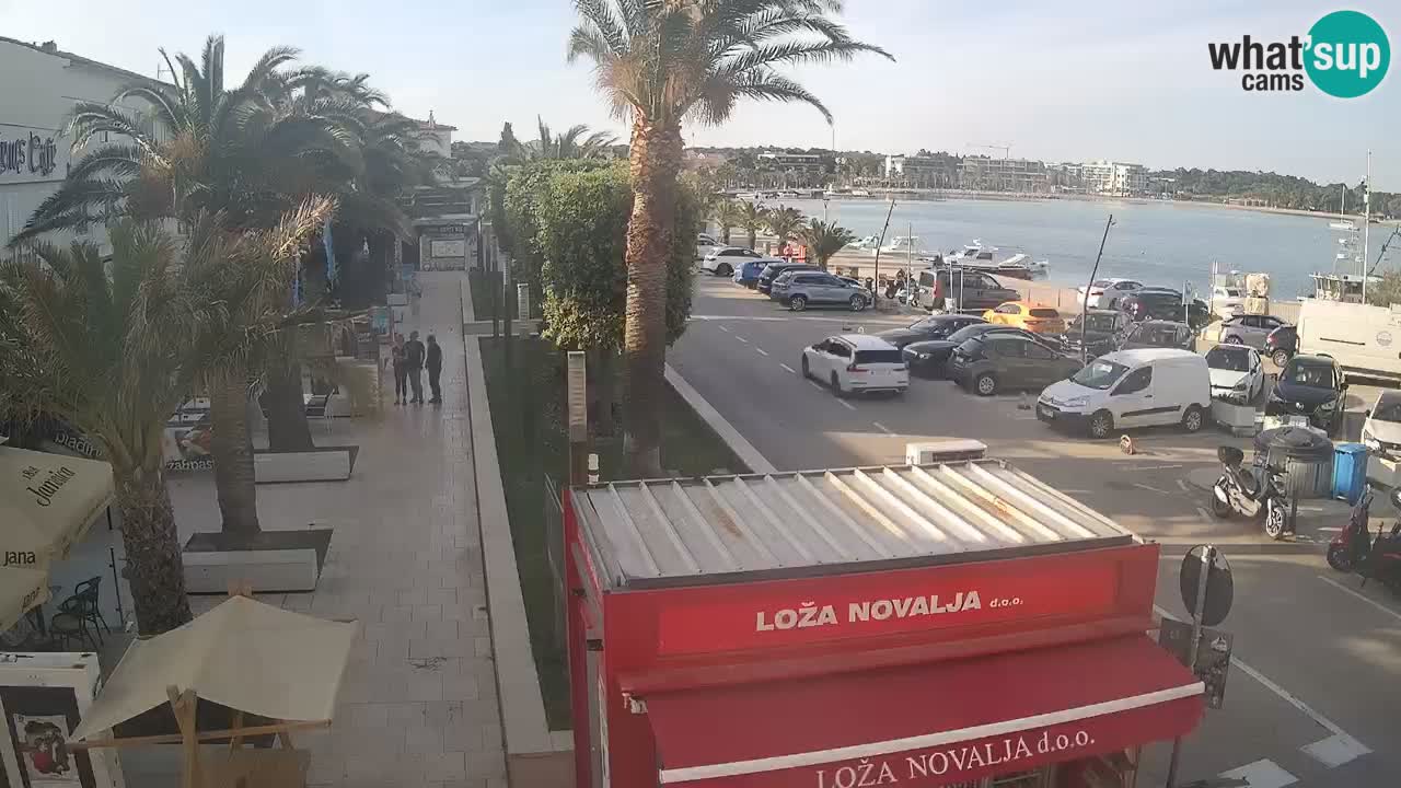Live cam Novalja – Obala Petra Krešimira IV