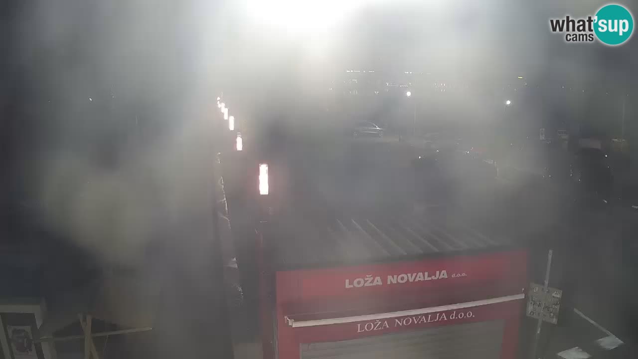 Live cam Novalja – Obala Petra Krešimira IV