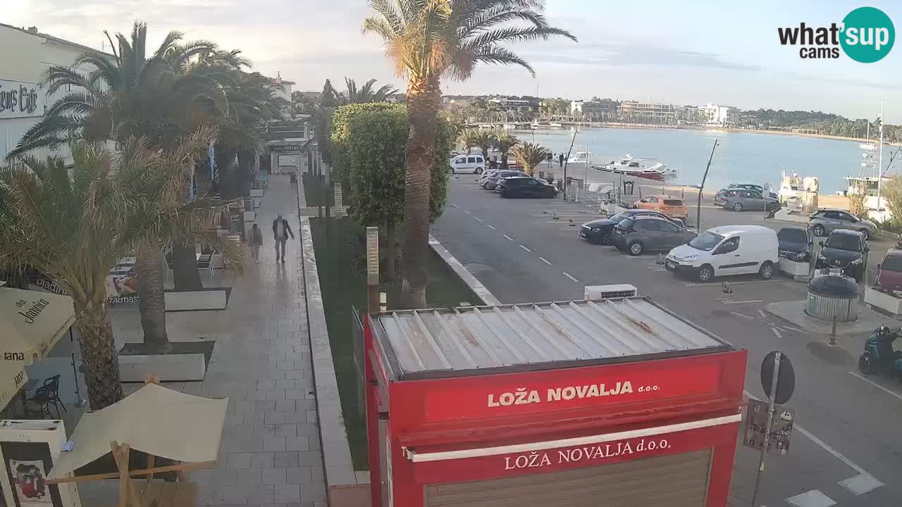 Live cam Novalja – Obala Petra Krešimira IV