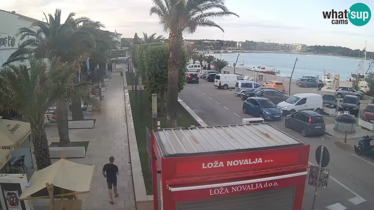Webcam Novalja – Obala Petra Krešimira IV