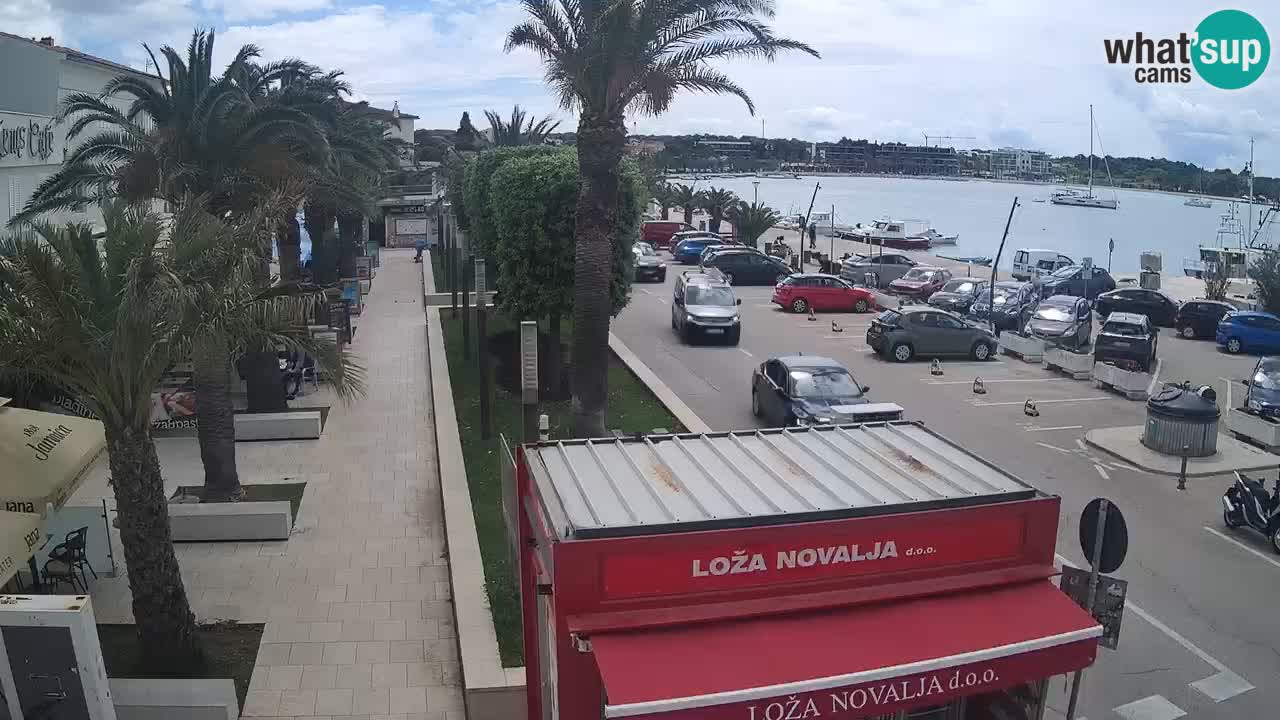 Live cam Novalja – Obala Petra Krešimira IV