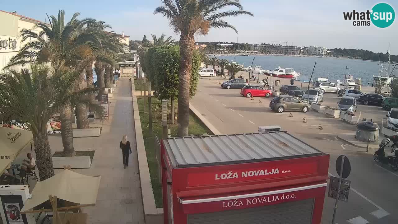 Live cam Novalja – Obala Petra Krešimira IV