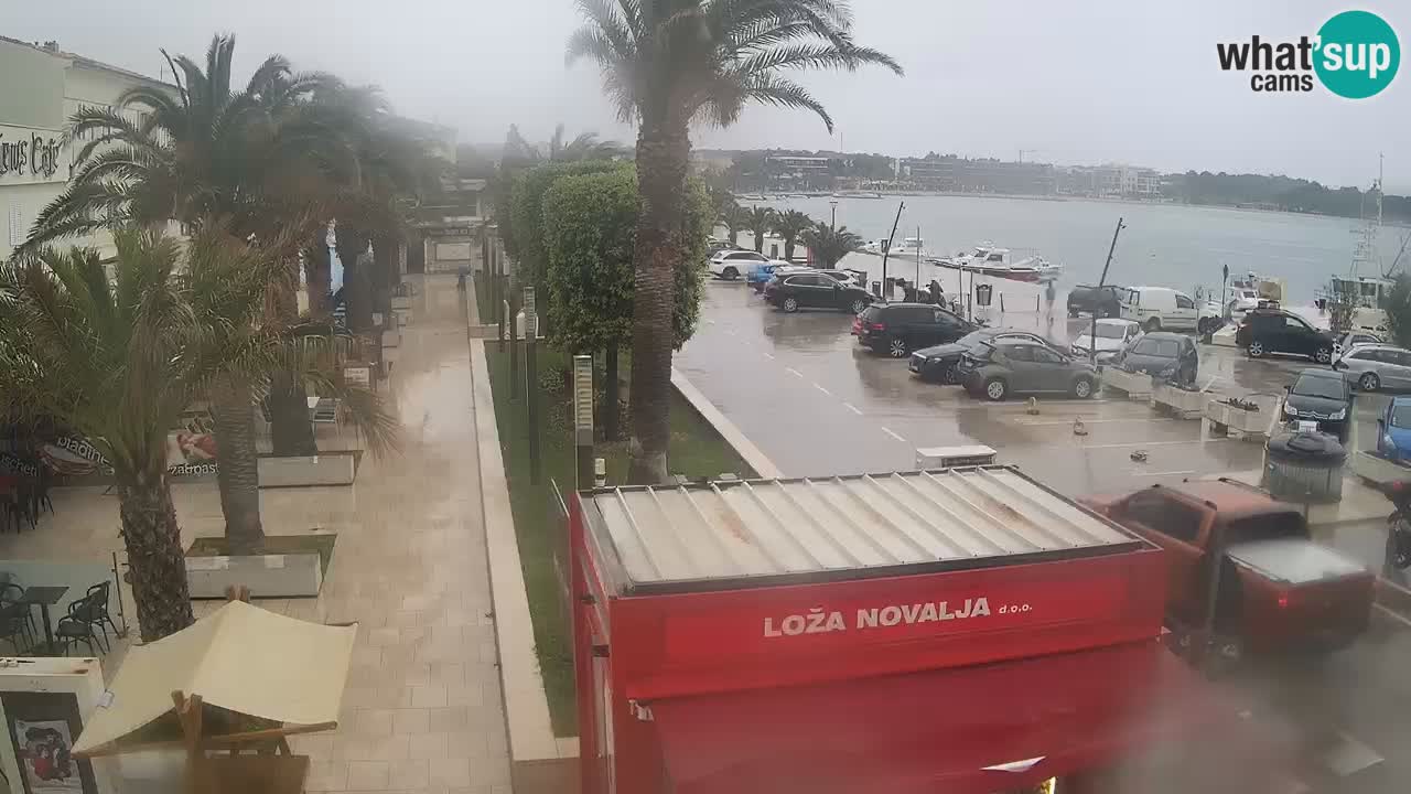 Webcam live Novalja – Obala Petra Krešimira IV