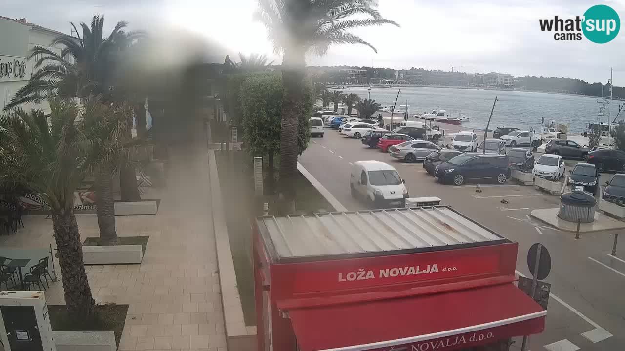 Webcam live Novalja – Obala Petra Krešimira IV