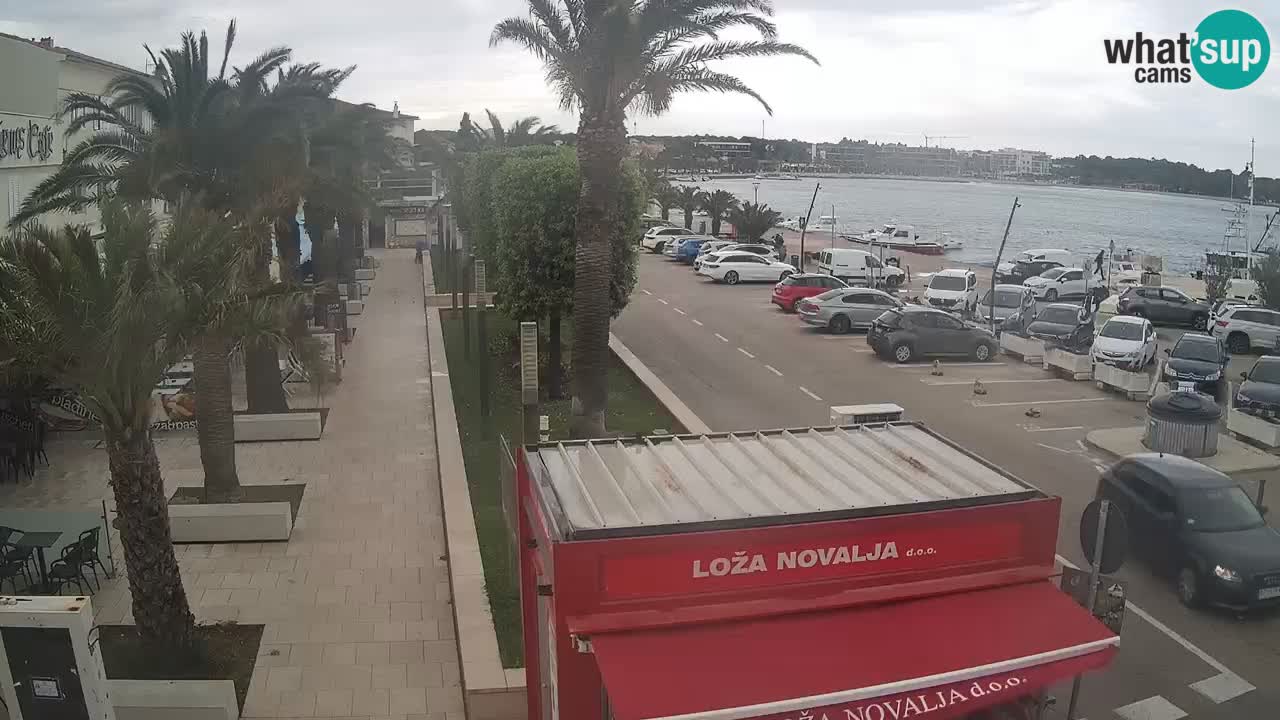 Webcam Novalja – Obala Petra Krešimira IV