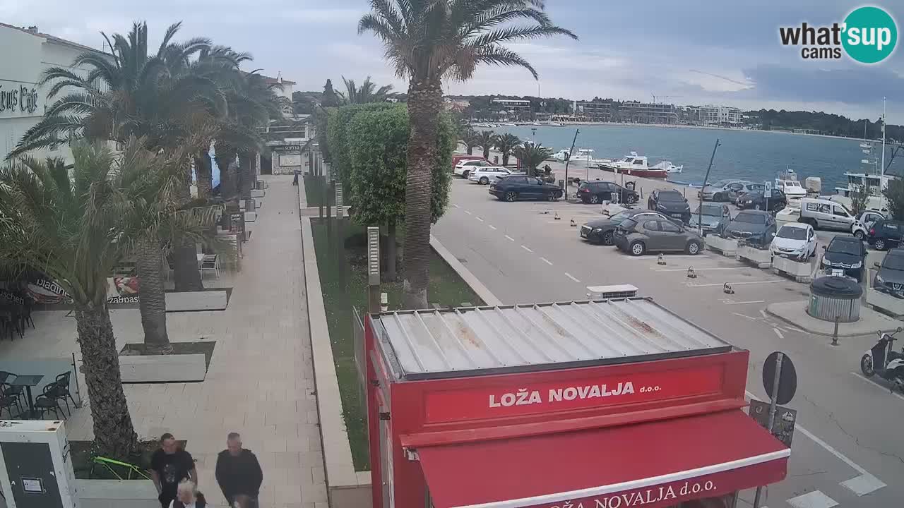 Live cam Novalja – Obala Petra Krešimira IV