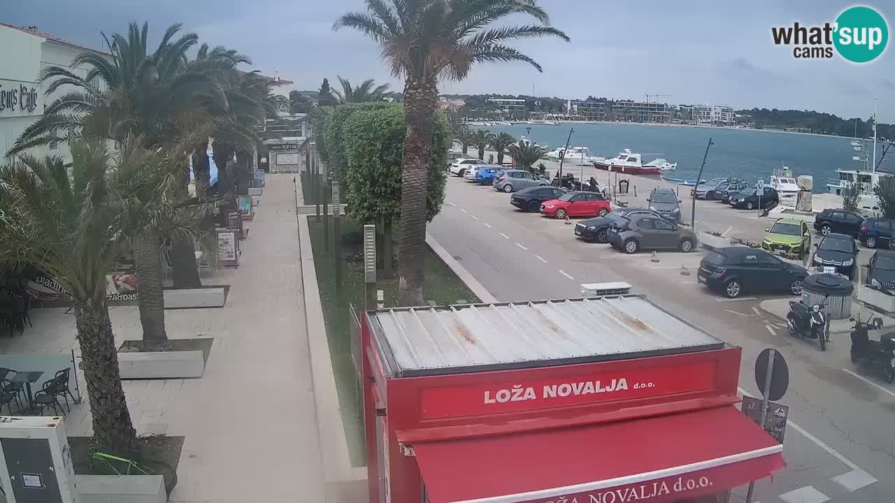 Live cam Novalja – Obala Petra Krešimira IV