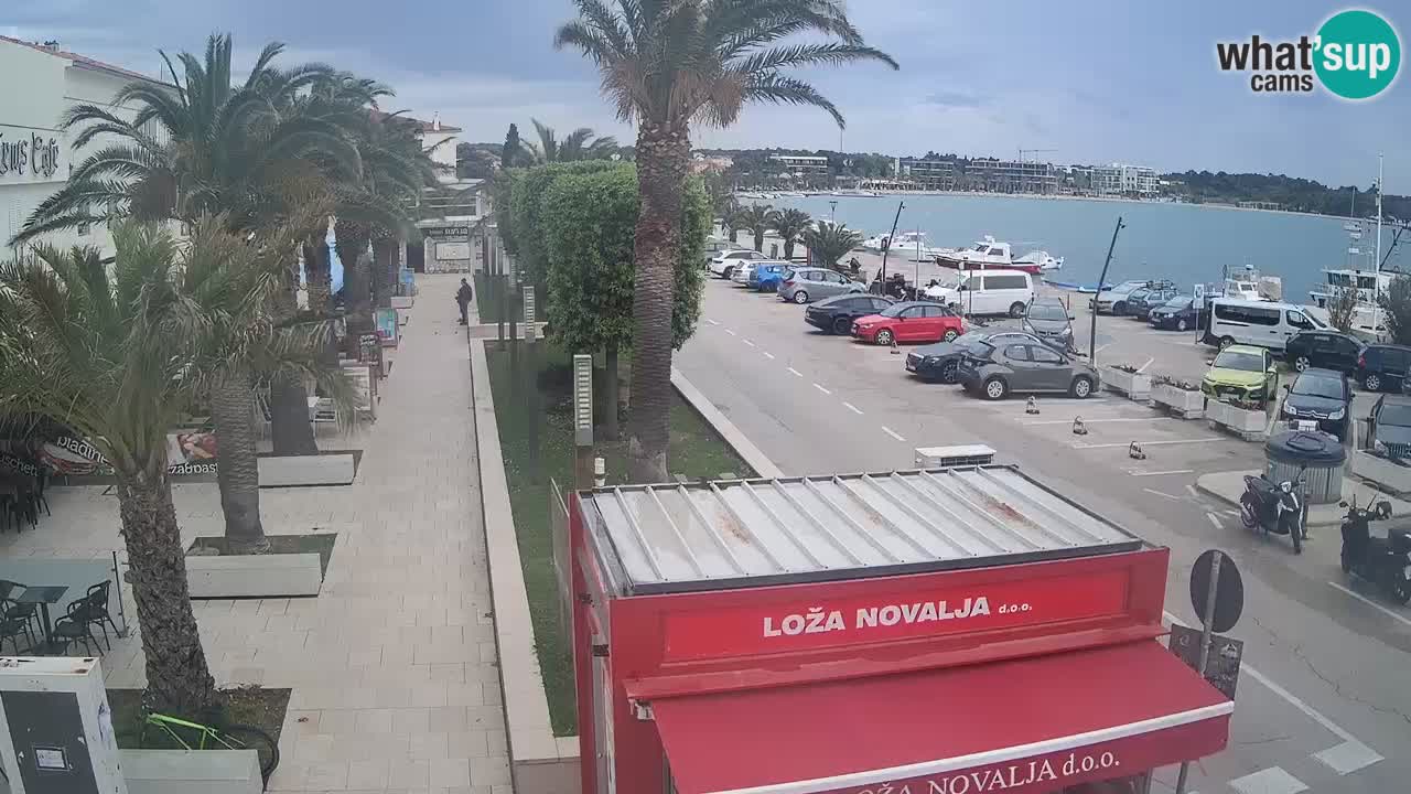 Live cam Novalja – Obala Petra Krešimira IV