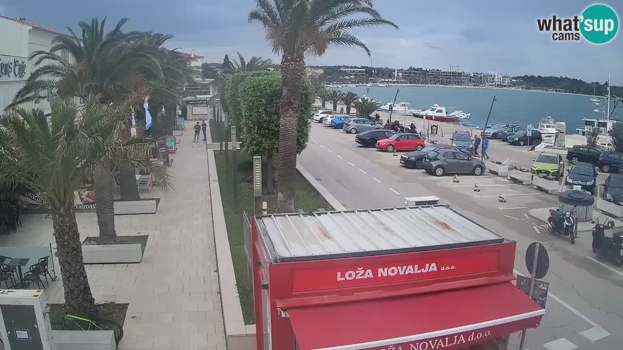 Live cam Novalja – Obala Petra Krešimira IV