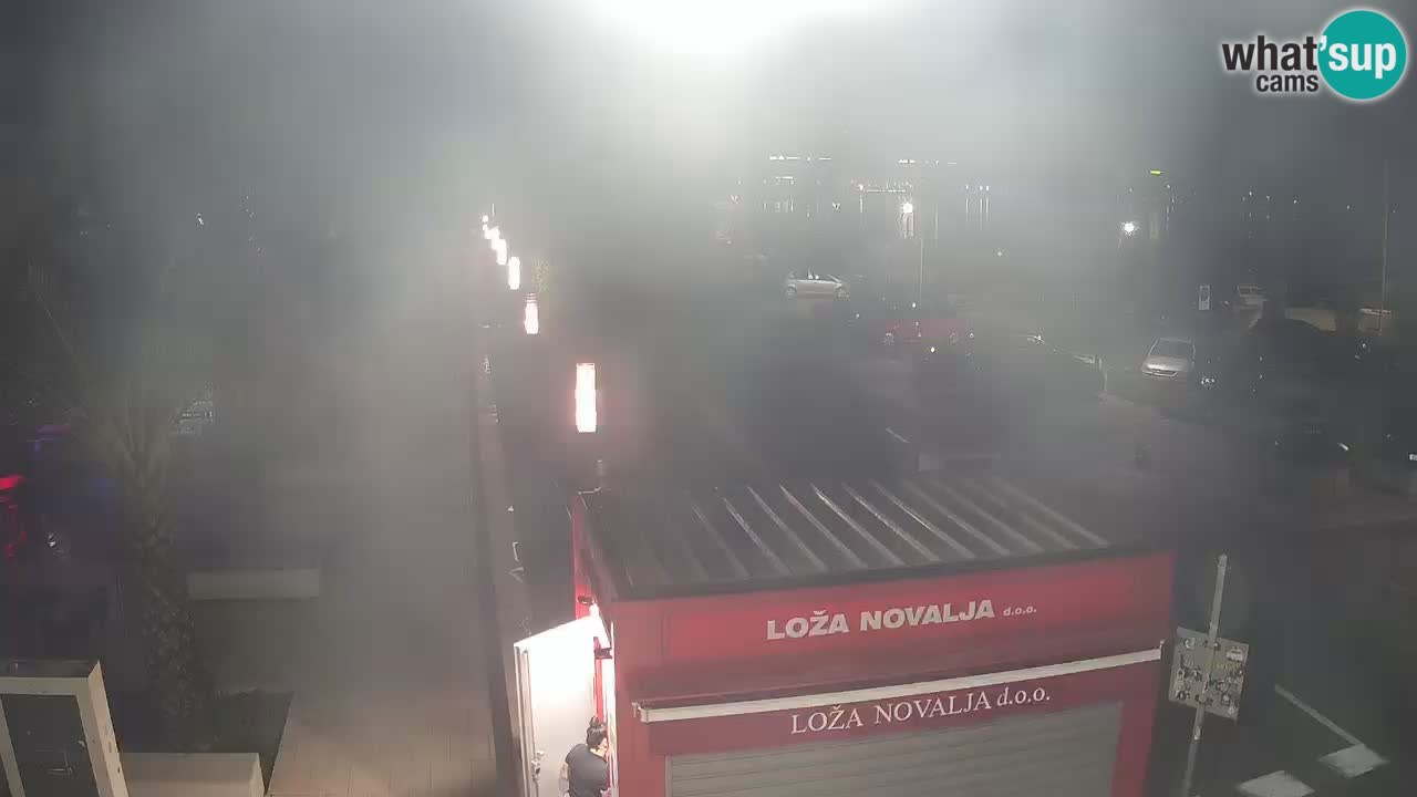 Live cam Novalja – Obala Petra Krešimira IV