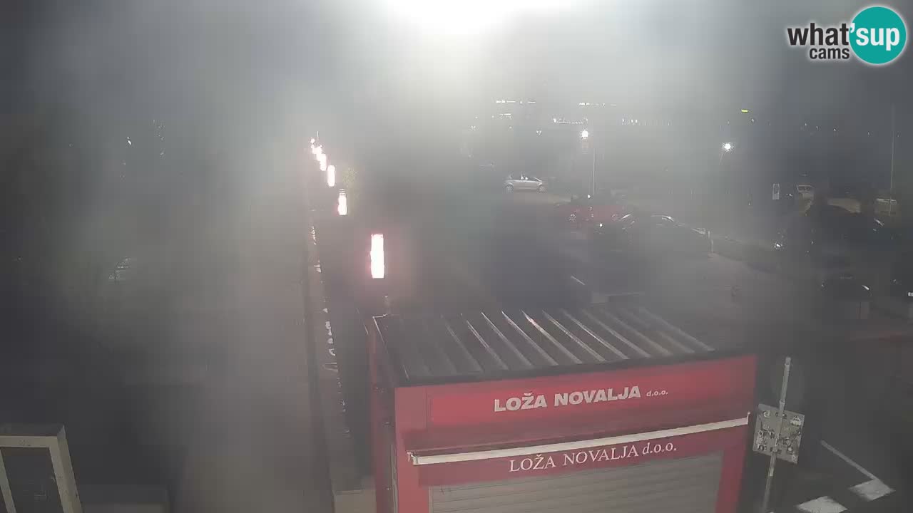 Live cam Novalja – Obala Petra Krešimira IV