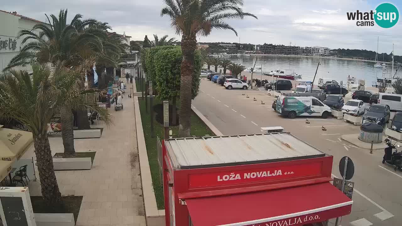 Webcam live Novalja – Obala Petra Krešimira IV