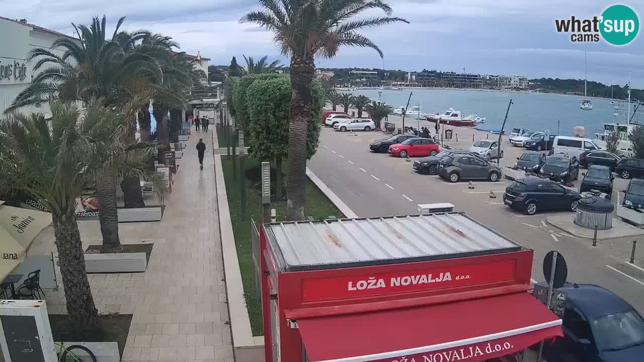 Live cam Novalja – Obala Petra Krešimira IV