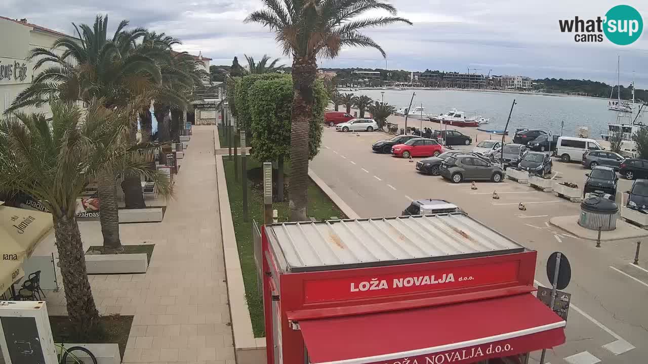 Live cam Novalja – Obala Petra Krešimira IV