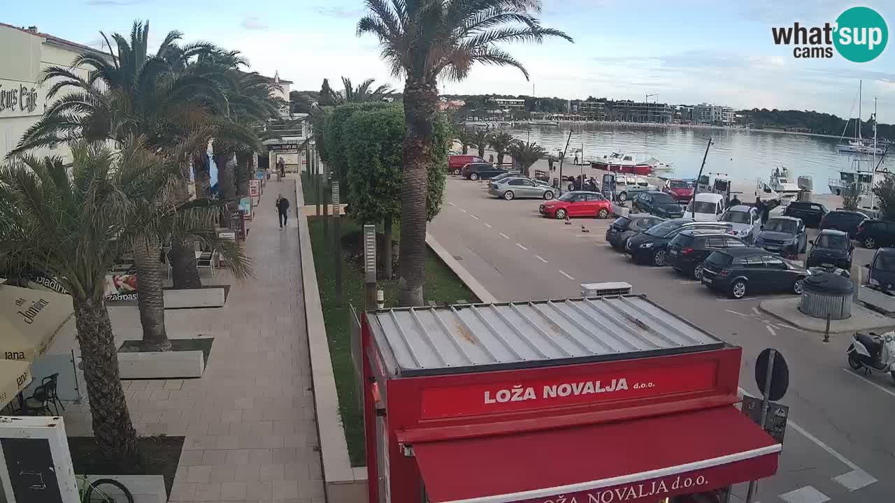 Webcam Novalja – Obala Petra Krešimira IV