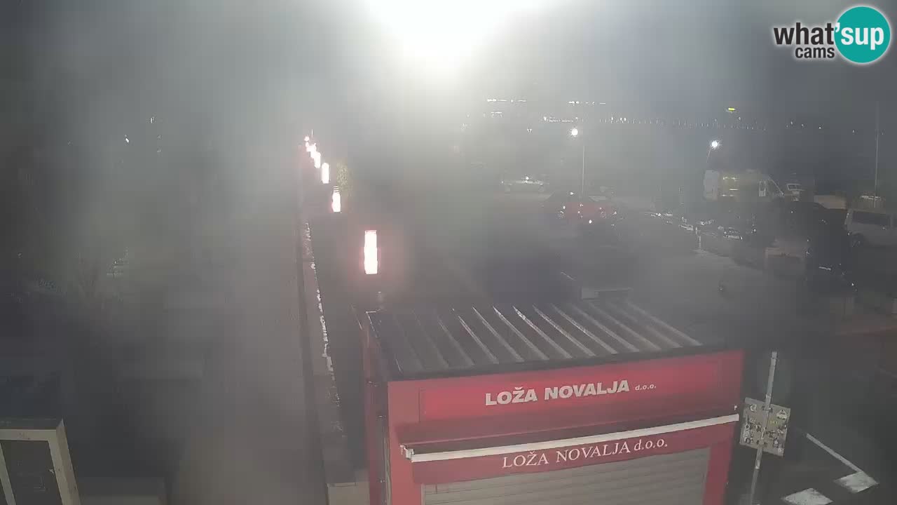 Webcam Novalja – Obala Petra Krešimira IV