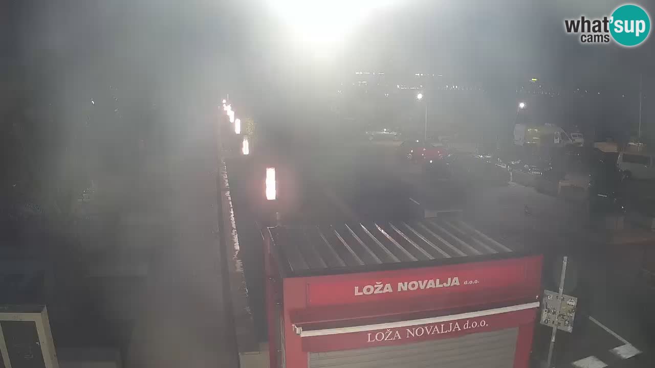 Live cam Novalja – Obala Petra Krešimira IV