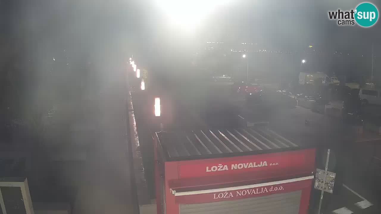 Webcam Novalja – Obala Petra Krešimira IV