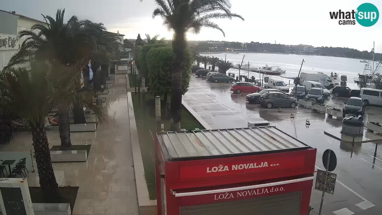 Camera en diecto Novalja – Obala Petra Krešimira IV