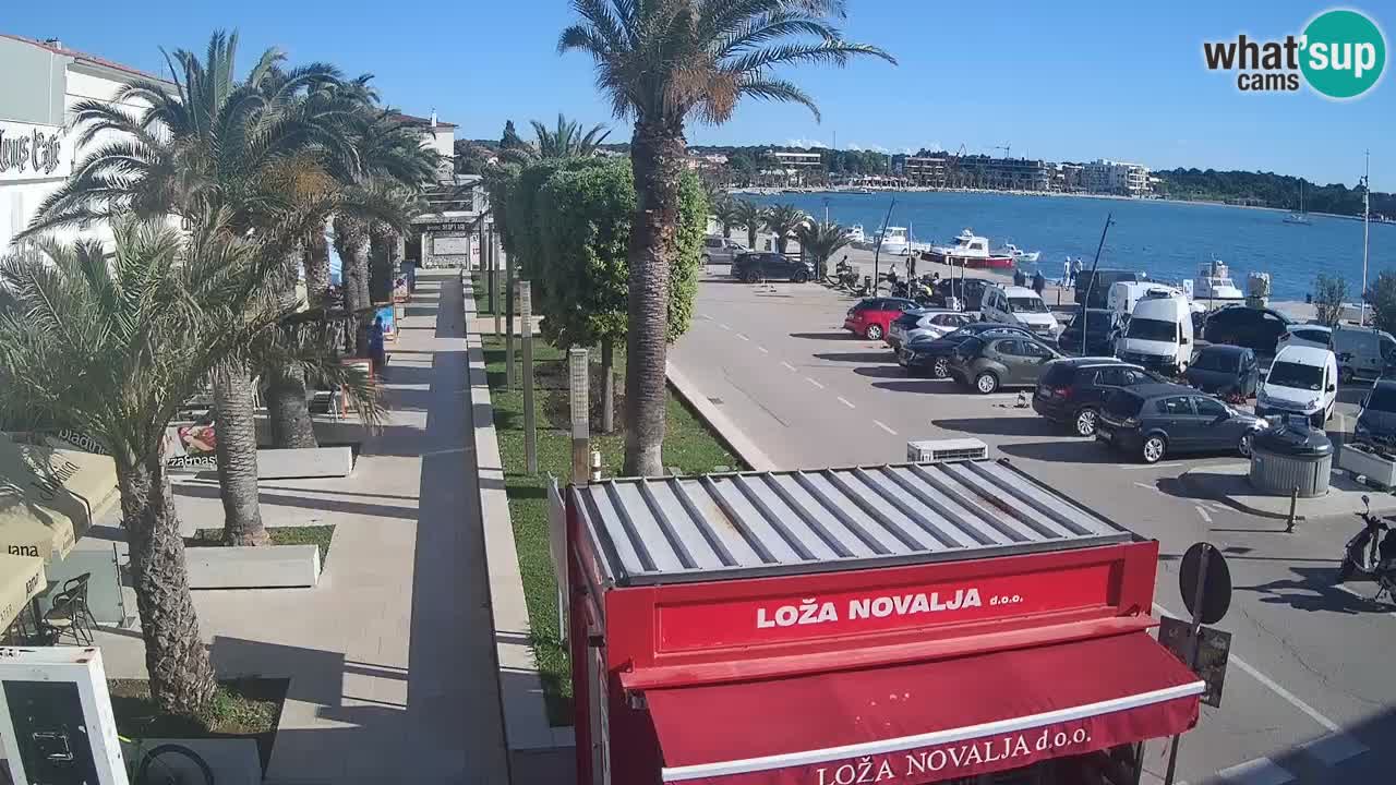 Live cam Novalja – Obala Petra Krešimira IV